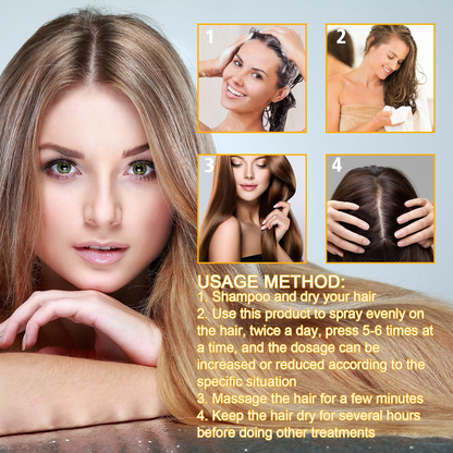 ELLHOE™ Biotin Hair Growth Spray – Strength Starts at the Root - Timeless Beauty