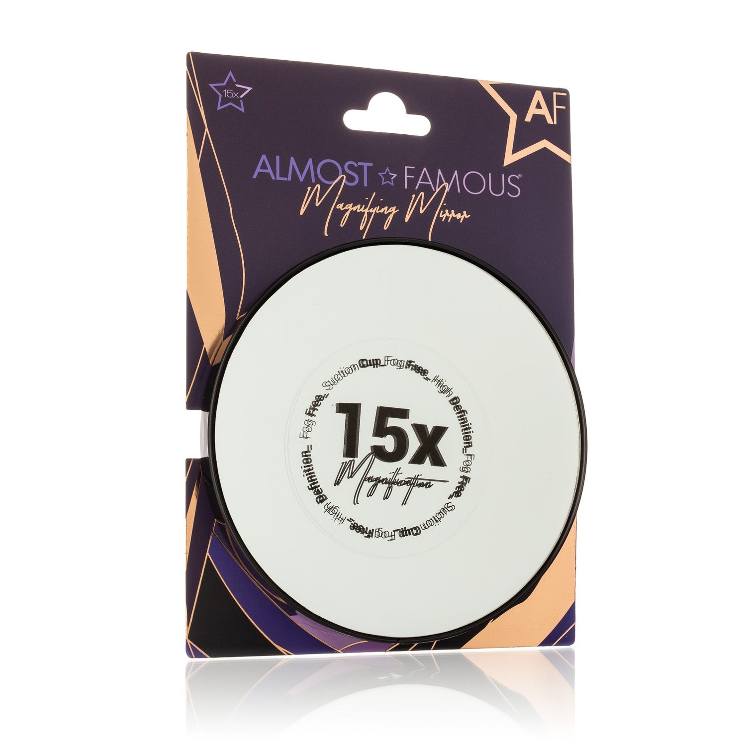Almost Famous 15x Mirrors w/ suction cup backing and vibrant colorways - Timeless Beauty
