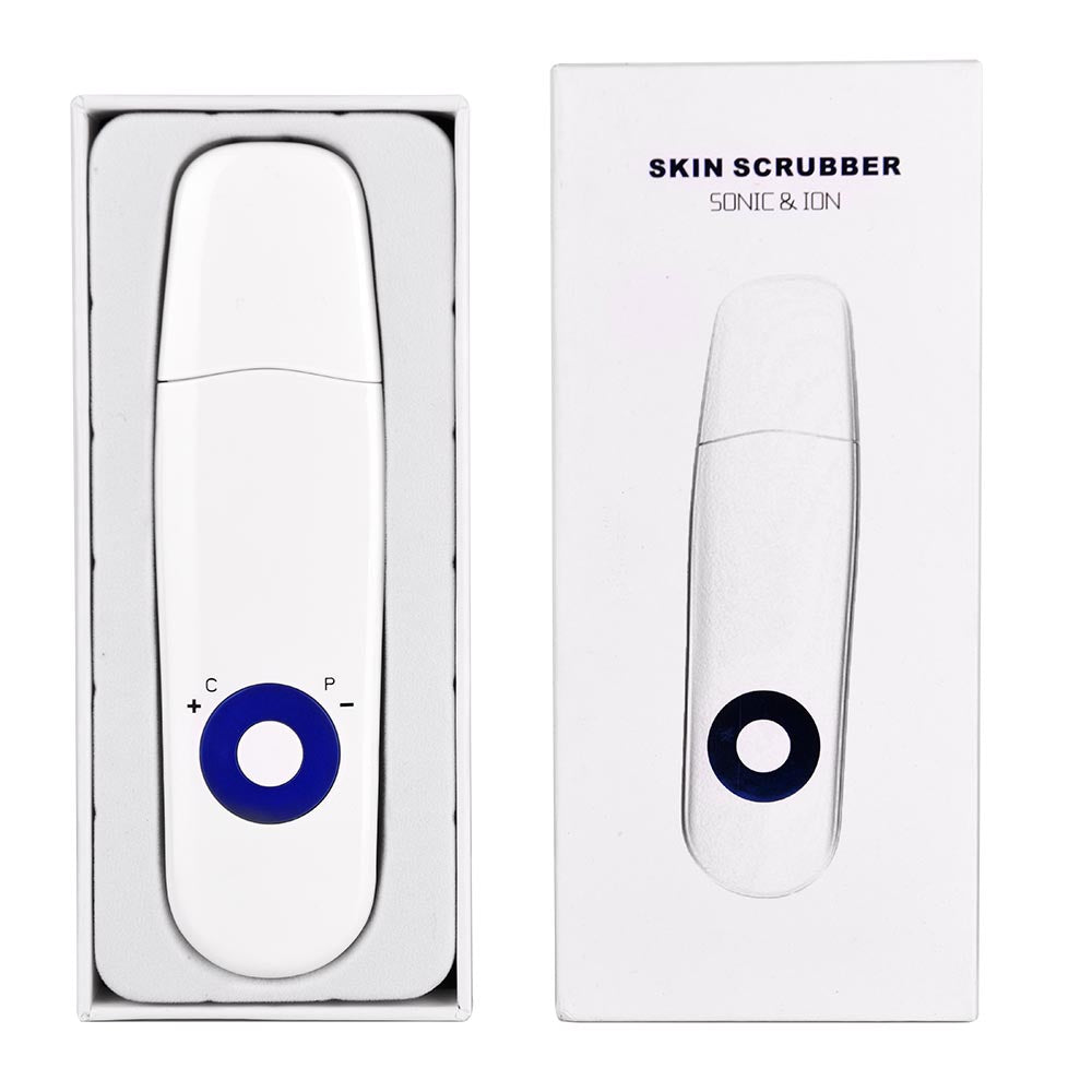 Ultrasonic Skin Scrubber Deep Cleaning US Plug - Timeless Beauty