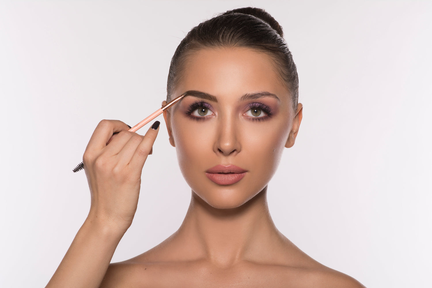 Double Shade Eyebrow Gel and Brush Pink Charlie