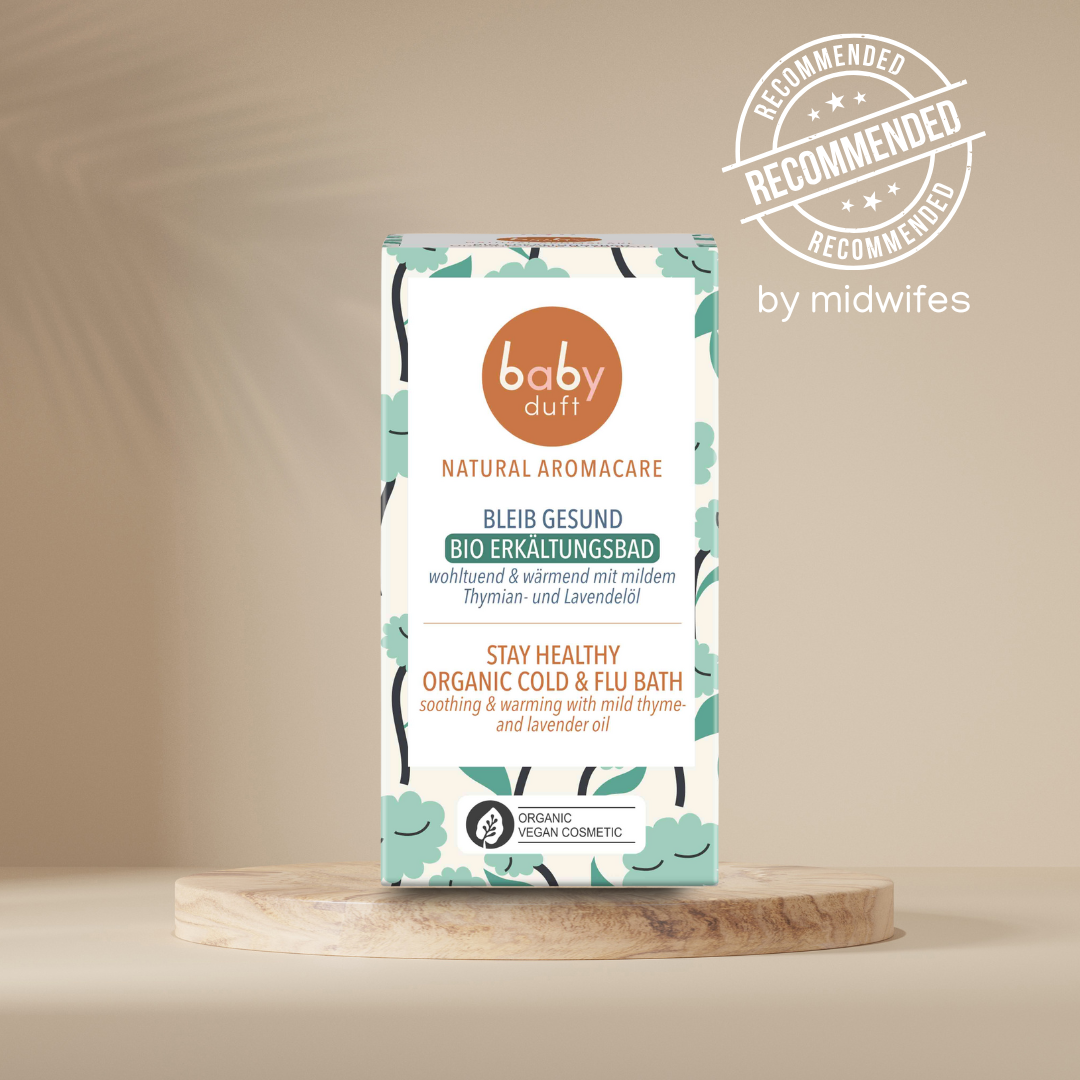 BABYDUFT Stay Healthy Cold and Flu Bath, Organic, Swissmade Gray Hercules