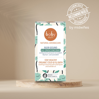 BABYDUFT Stay Healthy Cold and Flu Bath, Organic, Swissmade Gray Hercules