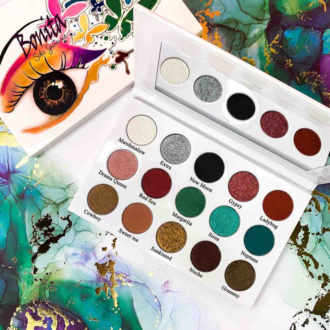Bonita Eyeshadow Palette Sky Blue Lucy