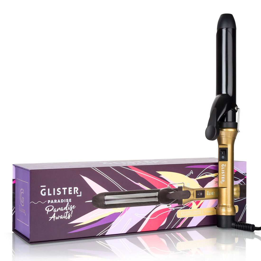 Paradise 32mm Max Volume Clip Curler - Champagne - Timeless Beauty