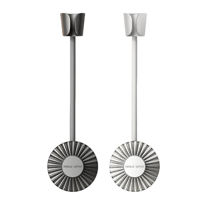 Hair Dryer Stand – Adjustable Angle &amp; Height | Wire Storage, Hands-Free Styling Tool for Bathroom &amp; Vanity - Timeless Beauty