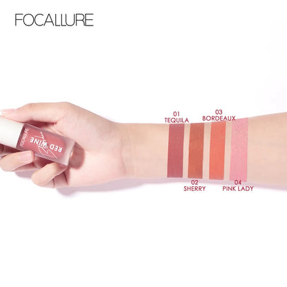 Face Liquid Blusher Natural Looking Matte Cheek Blush Cream Make up FA89