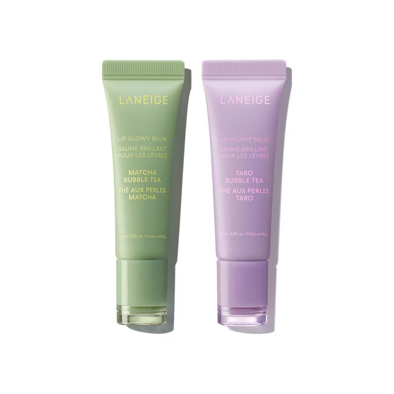 Laneige Bubble Tea Bundles, Matcha + Taro, Korean Skincare, Hydrating, Softening, Shea Butter - Timeless Beauty