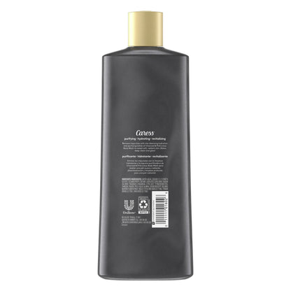 Charcoal and Pink Lotus Womens Body Wash 18 Oz - Timeless Beauty