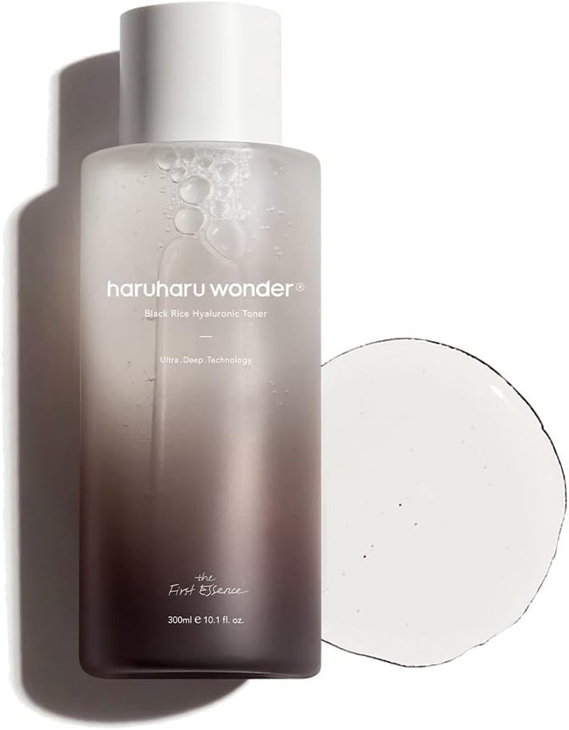 Wonder Black Rice Hyaluronic Toner 10.1 Fl.Oz / 300Ml | Face Moisturizer, Facial Toner for All Skin Types | Vegan, Cruelty Free, Ewg-Green - Timeless Beauty