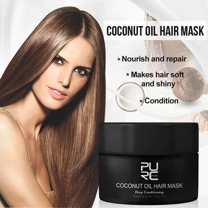 Sleek Anti-Frizz Hair Treatment Mask - Timeless Beauty