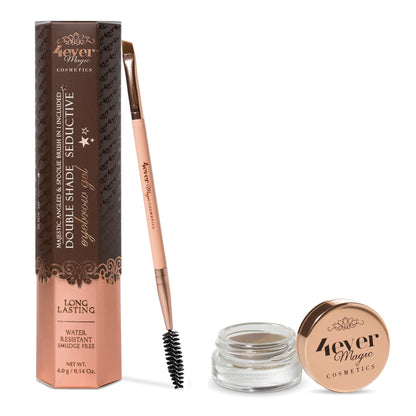 Double Shade Eyebrow Gel and Brush Pink Charlie