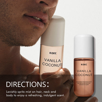 KOEC™ Vanilla Hair &amp; Body Spray for Men – Smooth. Warm. Masculine. - Timeless Beauty