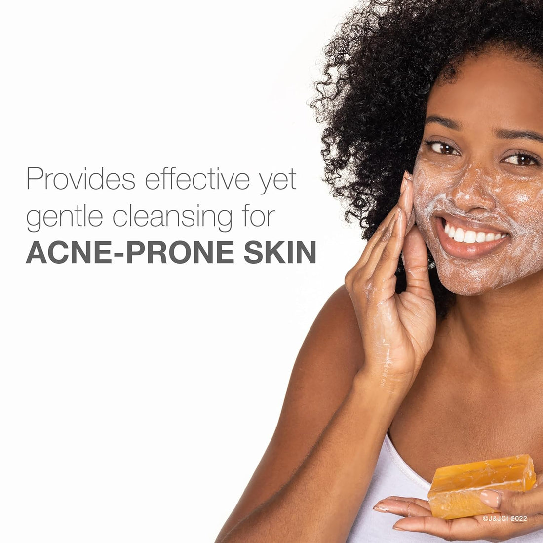 Facial Cleansing Bar Treatment for Acne-Prone Skin, Non-Medicated &amp; Glycerin-Rich Formula Gently Cleanses without Over-Drying, No Detergents or Dyes, Non-Comedogenic, 3.5 Oz - Timeless Beauty