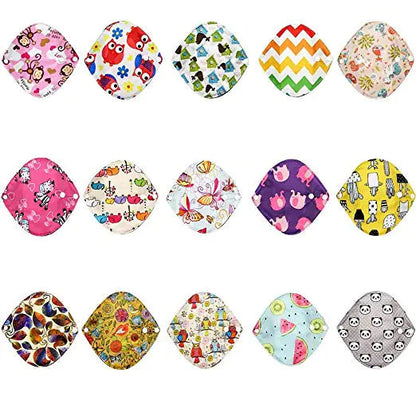 EcoWise Bamboo Charcoal Menstrual Pads - Timeless Beauty