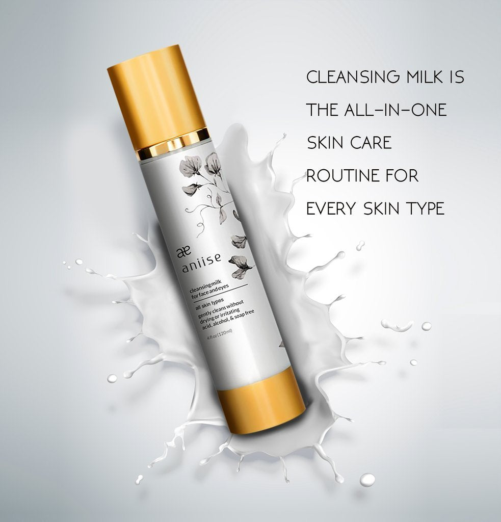 Cleansing Milk for Face and Eyes - Timeless Beauty