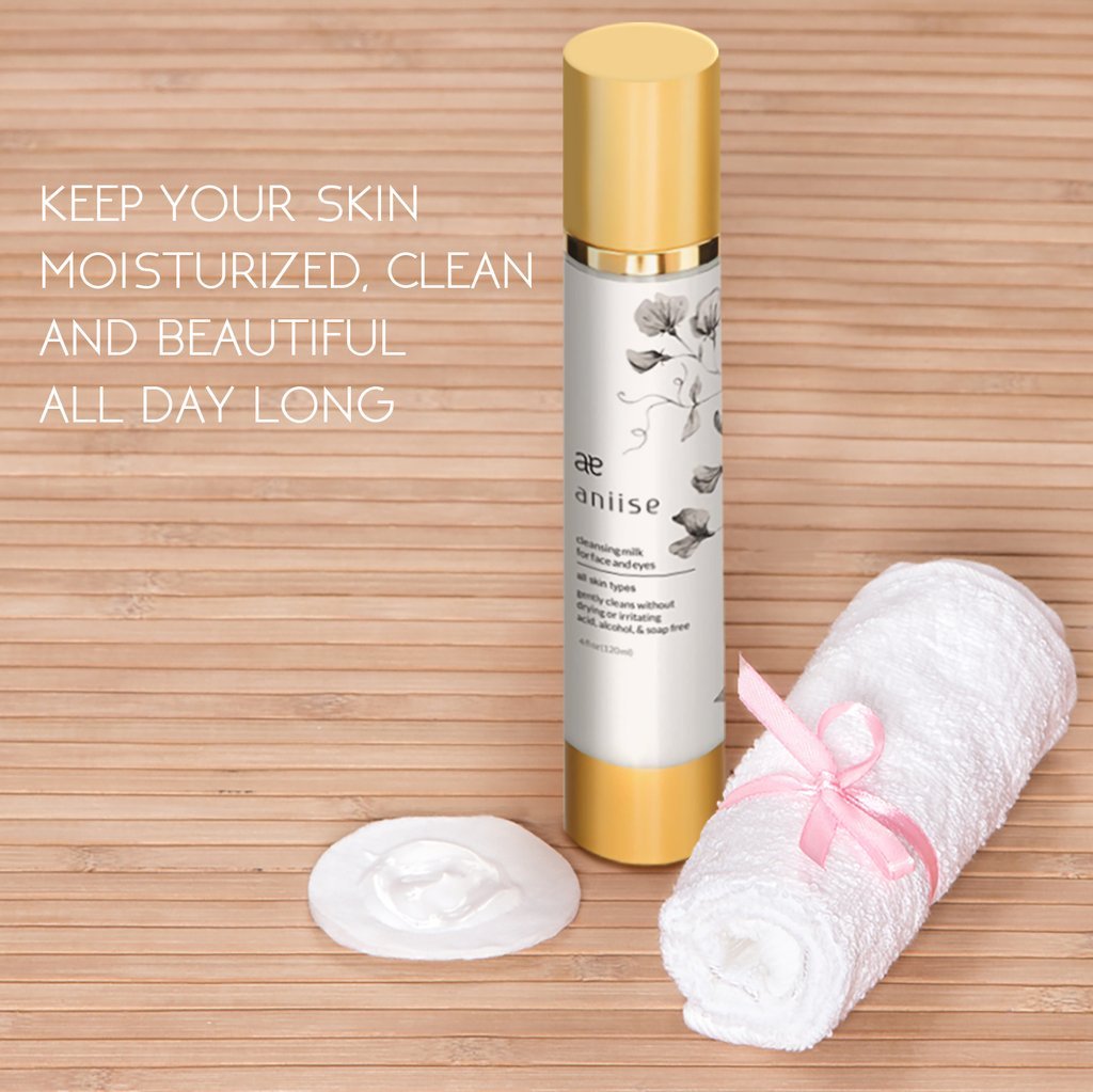Cleansing Milk for Face and Eyes - Timeless Beauty