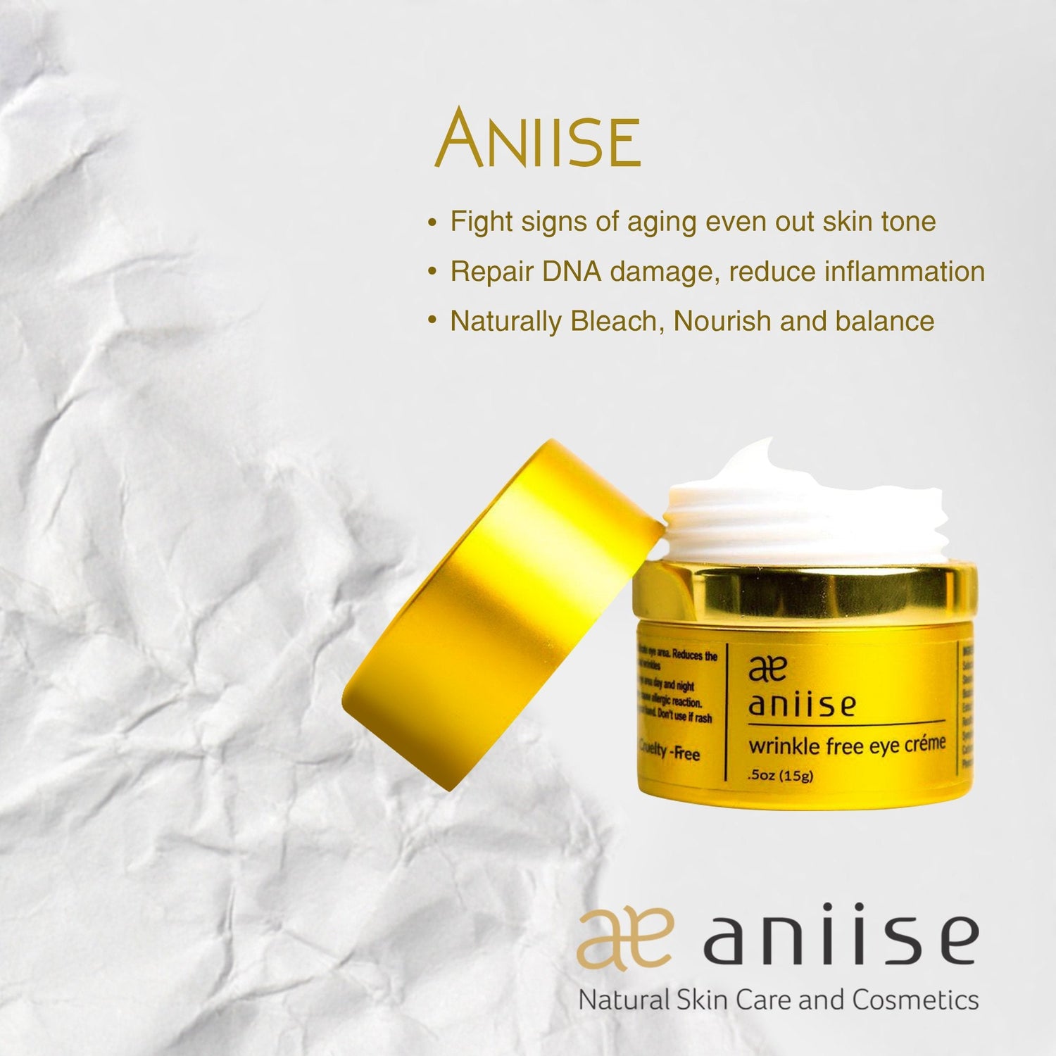 Wrinkle-Free Eye Cream - Timeless Beauty