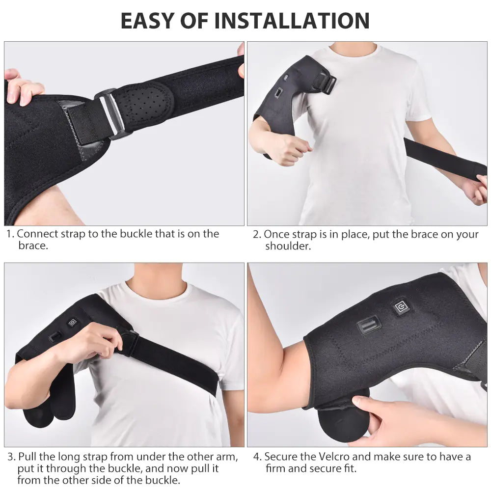 ThermaComfort Adjustable Heat Shoulder Strap - Timeless Beauty