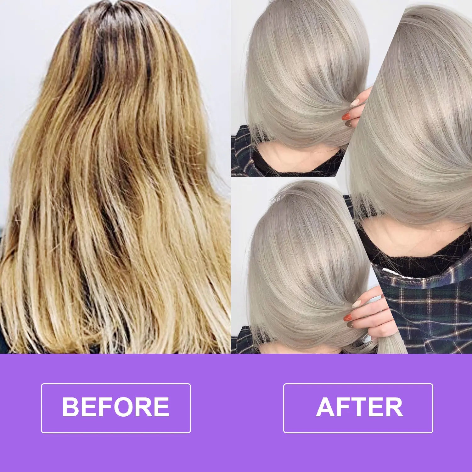 Radiant Tone Purple Shampoo for Hair Brilliance - Timeless Beauty