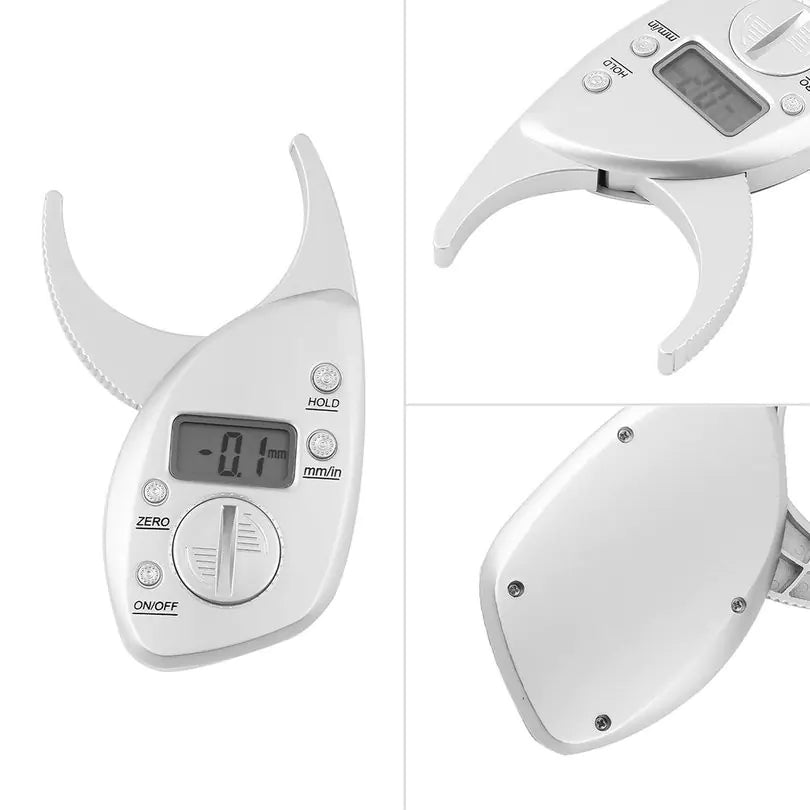 Digital Body Fat Caliper and Analyzer Measuring Clip - Timeless Beauty
