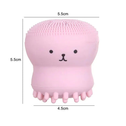 🐙✨ Fun Octopus Silicone Facial Brush - Timeless Beauty