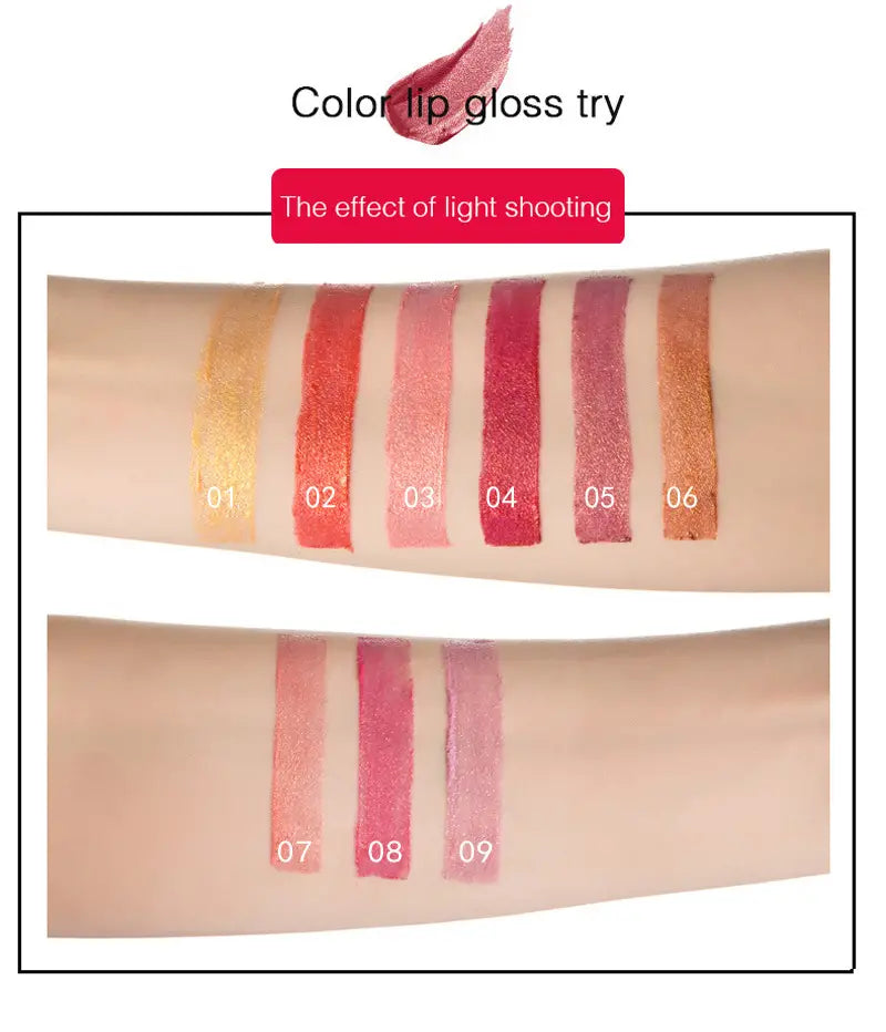 Lustrous Color-Shift Gilded Lipstick - Timeless Beauty