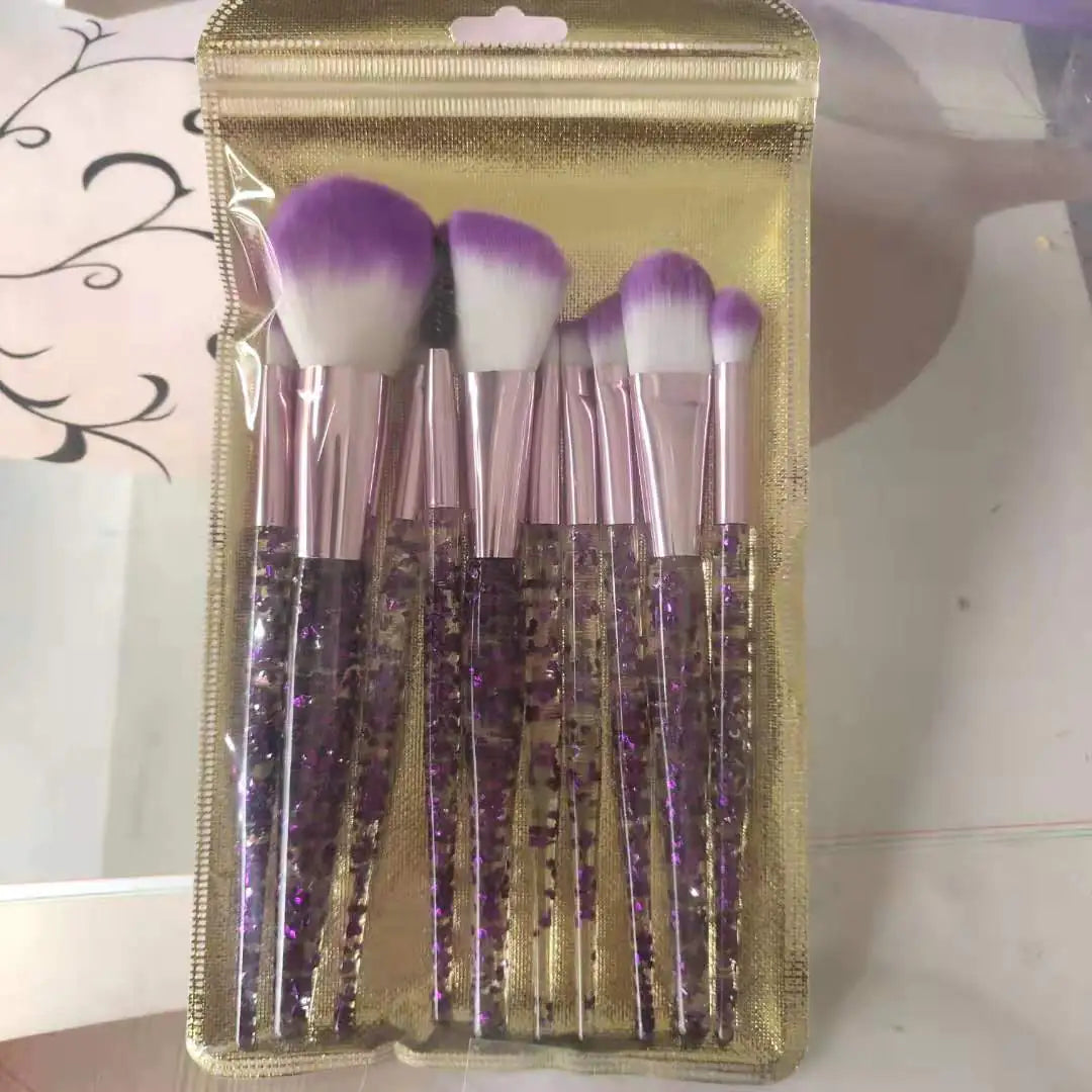Chic 10-Piece Beauty Brush Kit - Timeless Beauty
